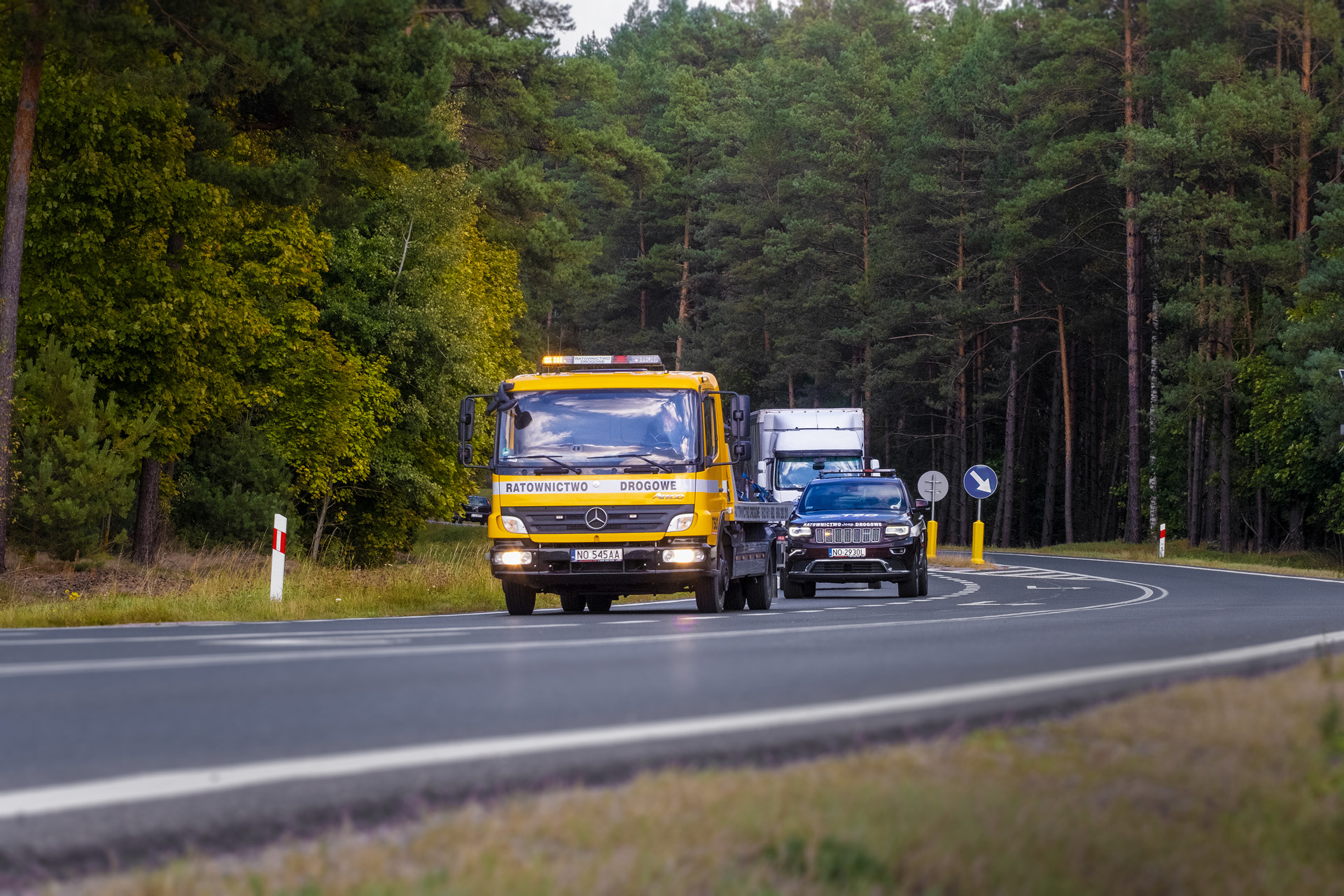 Holowanie pojazdów ciężarowych Olsztyn